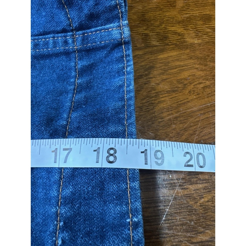 Vintage Saddle King Western Jacket Kids Large Blue Denim Button Front USA Made‎ - Picture 8 of 8